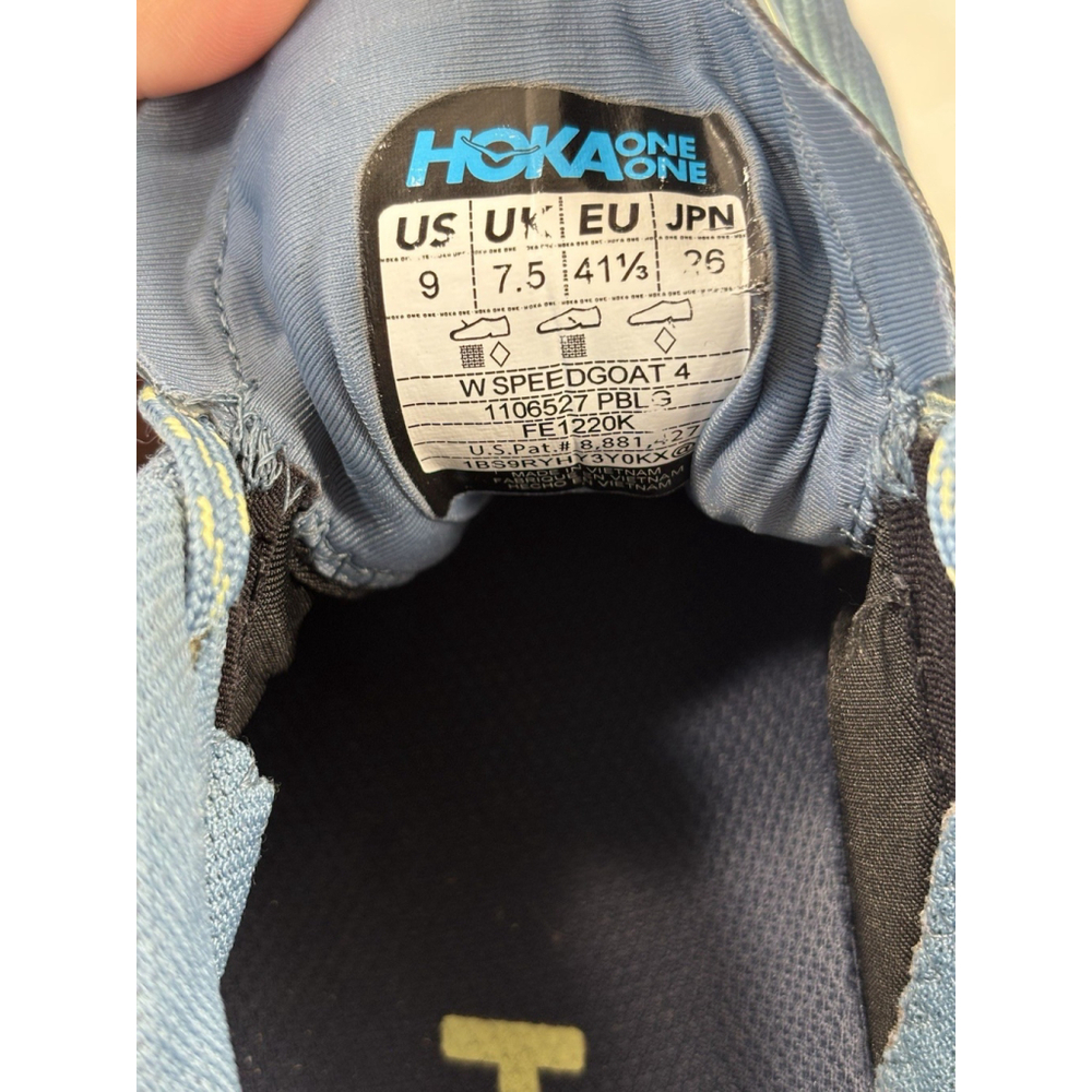 HOKA ONE ONE Womens Speedgoat 4 SIZE 9 - Picture 3 of 16